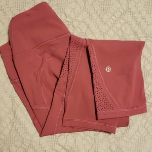 LULULEMON running capri